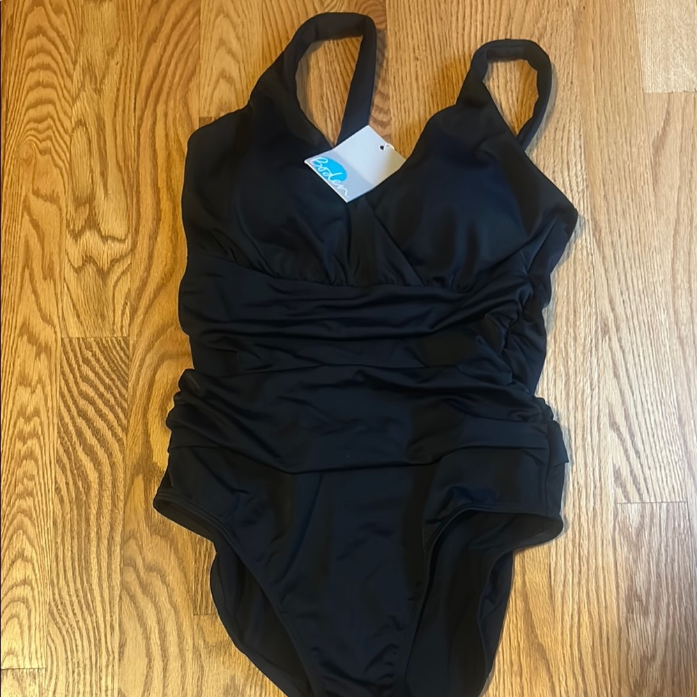 Boden Black Women Swim One Piece